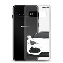 Load image into Gallery viewer, White Lamborghini Aventadoor - Samsung Case