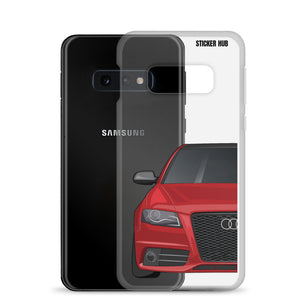 Brilliant Red B8 Audi S4 - Samsung Case