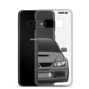 Gray Mitsubishi Evo - Samsung Case