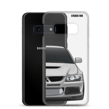 Load image into Gallery viewer, Silver Mitsubishi Evo - Samsung Case