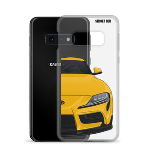 Yellow MKV Toyota Supra - Samsung Case