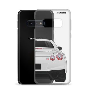 White R35 Nissan GTR - Samsung Case