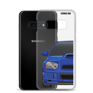 WR Blue 03-05 Subaru WRX STI - Samsung Case