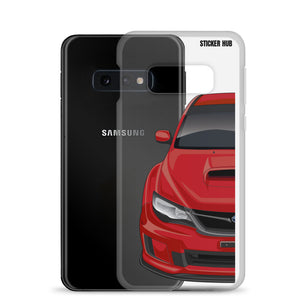 Red 09-14 Subaru WRX STI - Samsung Case