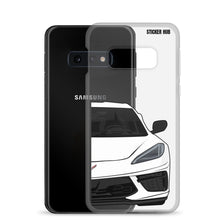 Load image into Gallery viewer, White C8 Corvette - Samsung Case