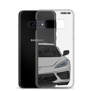 Silver C8 Corvette - Samsung Case