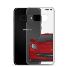 Load image into Gallery viewer, Crystal Red C7 Corvette Stingray - Samsung Case