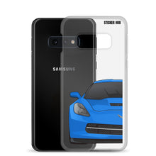 Load image into Gallery viewer, Laguna Blue C7 Corvette Stingray - Samsung Case