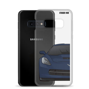 Night Race Blue C7 Corvette Stingray - Samsung Case