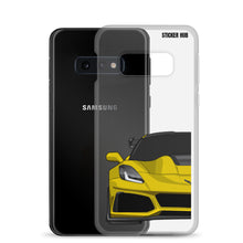 Load image into Gallery viewer, Yellow C7 Corvette Zr1 - Samsung Case