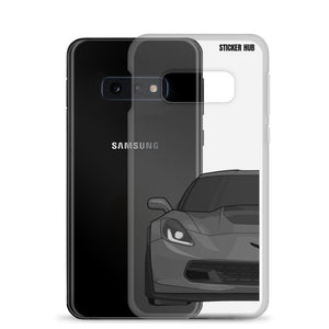 Gray C7 Corvette Z06 - Samsung Case