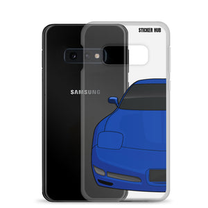 Electron Blue C5 Corvette Z06 - Samsung Case