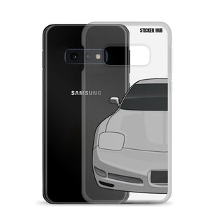 Silver C5 Corvette Z06 - Samsung Case