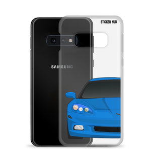 Jet Stream Blue C6 Corvette - Samsung Case