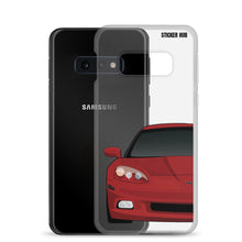 Load image into Gallery viewer, Monterey Red C6 Corvette - Samsung Case