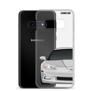 Silver C6 Corvette - Samsung Case