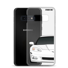 Load image into Gallery viewer, White C6 Corvette - Samsung Case