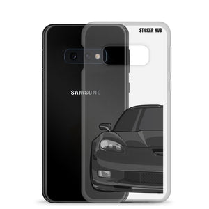 Black C6 Corvette Z06 - Samsung Case