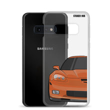 Load image into Gallery viewer, Atomic Orange C6 Corvette Z06 - Samsung Case