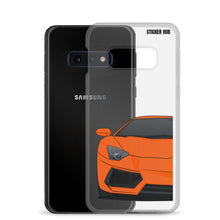 Load image into Gallery viewer, Orange Lamborghini Aventadoor - Samsung Case