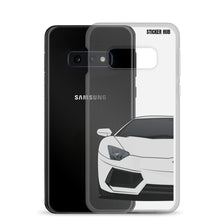 Load image into Gallery viewer, Silver Lamborghini Aventadoor - Samsung Case