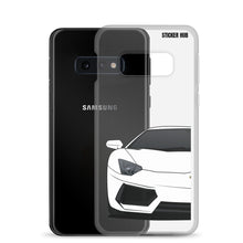 Load image into Gallery viewer, White Lamborghini Aventadoor - Samsung Case