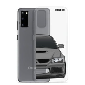 Gray Mitsubishi Evo - Samsung Case