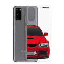 Load image into Gallery viewer, Red Mitsubishi Evo - Samsung Case