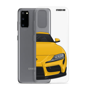 Yellow MKV Toyota Supra - Samsung Case