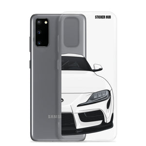 White MKV Toyota Supra - Samsung Case