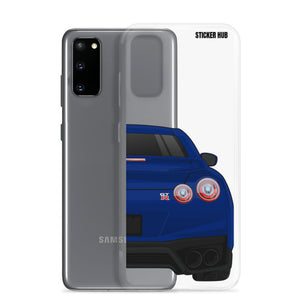 Deep Blue R35 Nissan GTR - Samsung Case