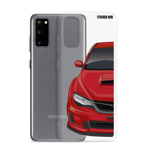 Red 09-14 Subaru WRX STI - Samsung Case