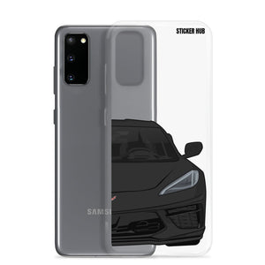 Black C8 Corvette - Samsung Case