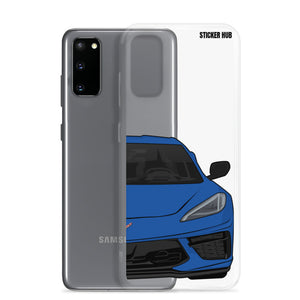 Elkhart Blue C8 Corvette - Samsung Case