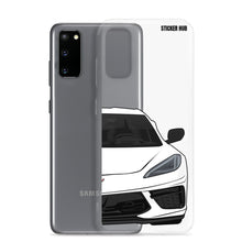 Load image into Gallery viewer, White C8 Corvette - Samsung Case