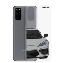 Load image into Gallery viewer, Silver C8 Corvette - Samsung Case