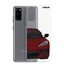 Load image into Gallery viewer, Long Beach Red C8 Corvette - Samsung Case