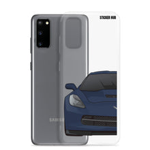 Load image into Gallery viewer, Night Race Blue C7 Corvette Stingray - Samsung Case