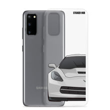 Load image into Gallery viewer, Silver C7 Corvette Stingray - Samsung Case