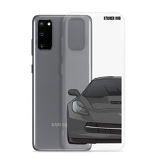 Load image into Gallery viewer, Gray C7 Corvette Stingray - Samsung Case