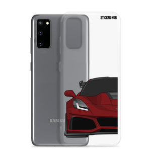 Long Beach Red C7 Corvette Zr1 - Samsung Case