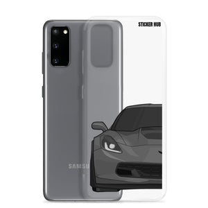 Gray C7 Corvette Z06 - Samsung Case