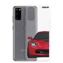 Load image into Gallery viewer, Torch Red C7 Corvette Z06 - Samsung Case