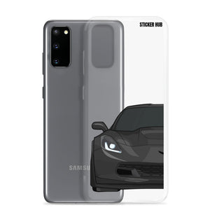 Black C7 Corvette Z06 - Samsung Case