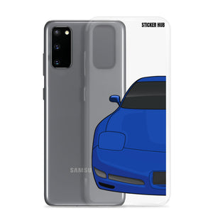 Electron Blue C5 Corvette Z06 - Samsung Case