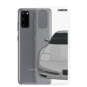 Silver C5 Corvette Z06 - Samsung Case