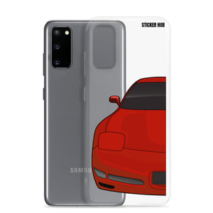 Torch Red C5 Corvette Z06 - Samsung Case