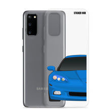 Load image into Gallery viewer, Jet Stream Blue C6 Corvette - Samsung Case