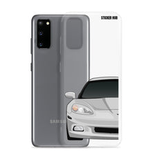 Load image into Gallery viewer, Silver C6 Corvette - Samsung Case