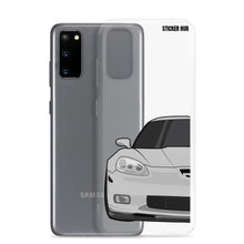 Load image into Gallery viewer, Silver C6 Corvette Z06 - Samsung Case